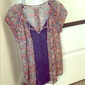 Daniel Rainn Tie Front Blouse